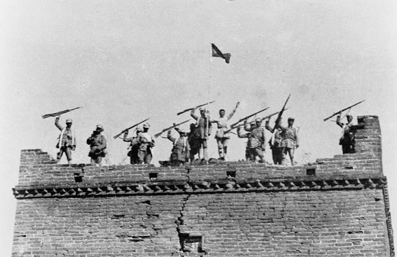 百团大战胜利后的图片图片